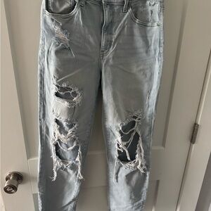 Eunina Distressed Light Blue Women's Jeans